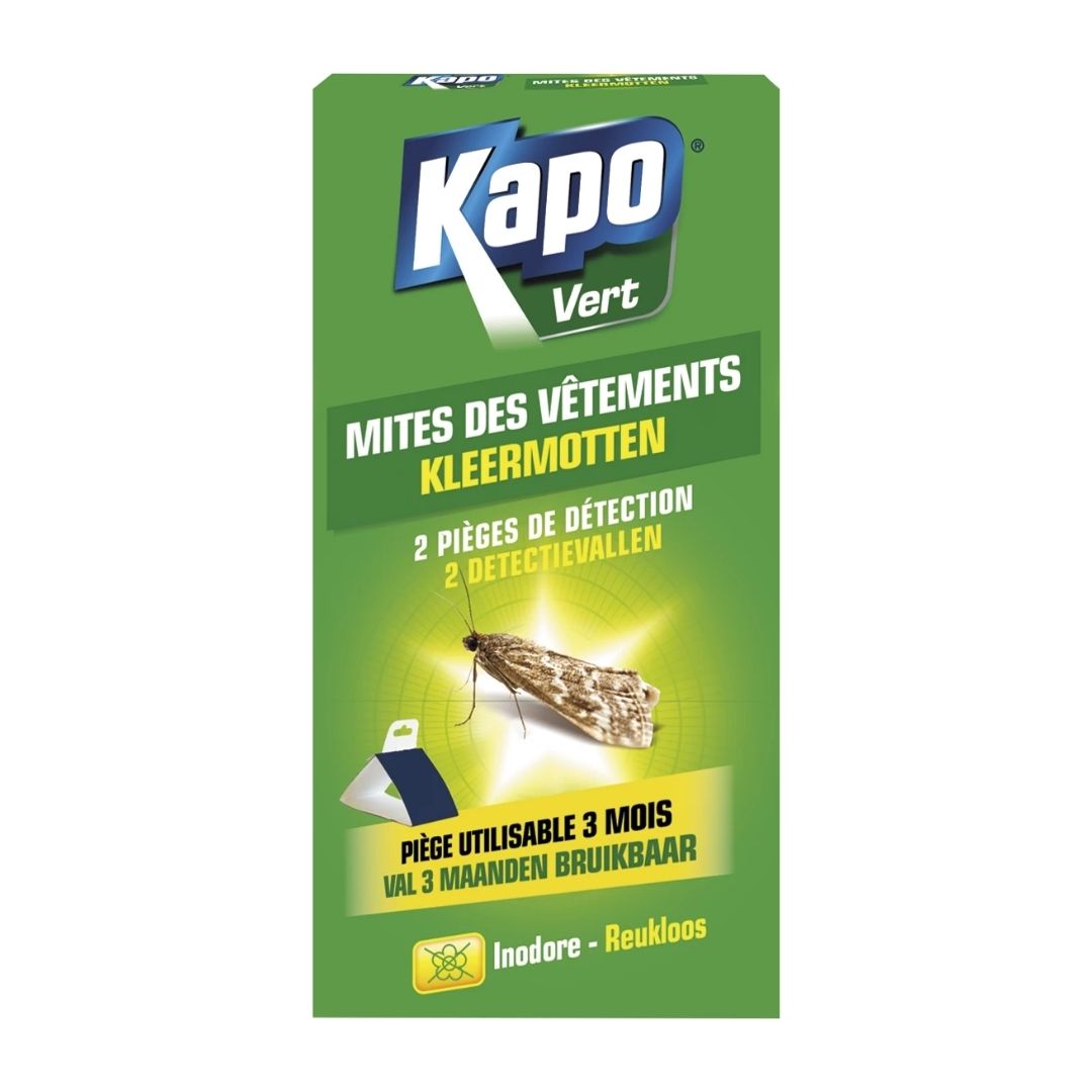 Piège à mites vêtements Kapo Vert - Vendu par 2